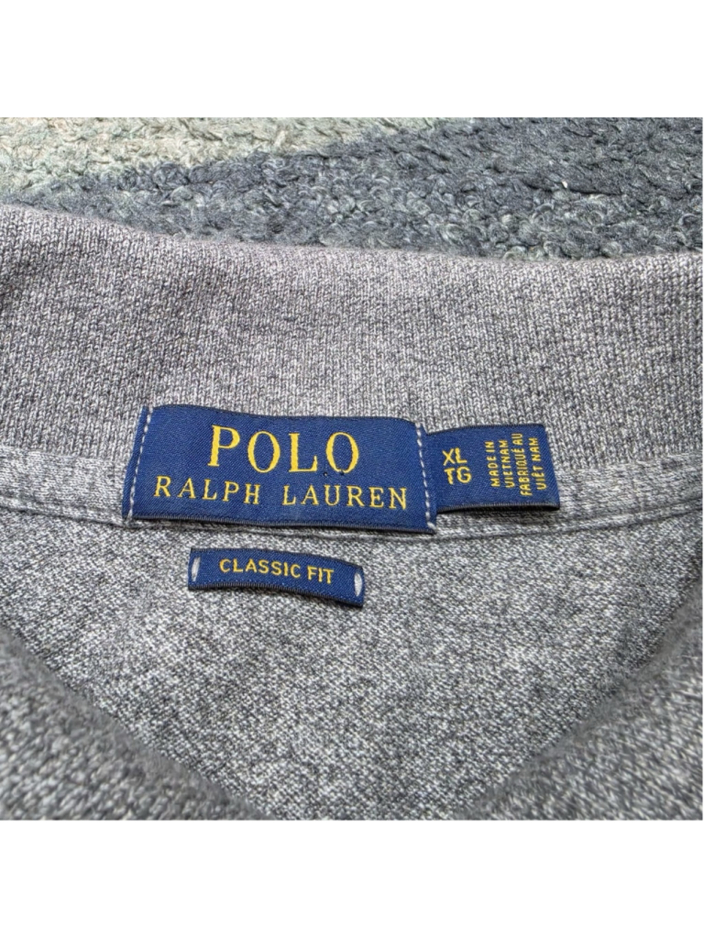 Polo Ralph Lauren Polo Shirts Mens XL Gray Lot 2 Classic Slim Fit Cotton - Picture 2 of 9